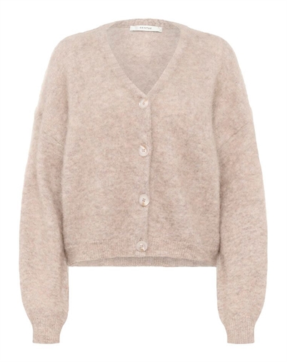 Gestuz - GZdebbie Cardigan -  Warm Sand Melange